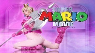 Kay Lovely as Princess Peach Fucking in XXX SUPER MARIO BROS VR Porn