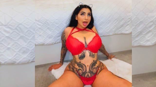 Kitty Latina Wanna Lick your Cum - Cassie Curses