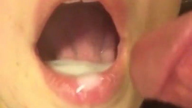 Amateur cum in mouth compilation #06