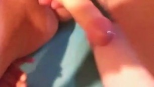 Fucking my ex-girlfriend with dildo