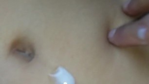 Bareback sex with tiny Guatemalan pussy