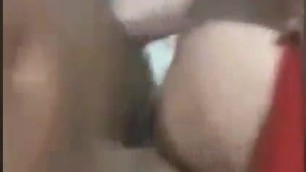 Shemeat fucking his ass and mouth
