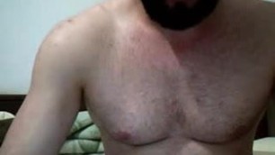 Sexy 29 Yr Old Albanian Muscle Hunk Cums on Cam