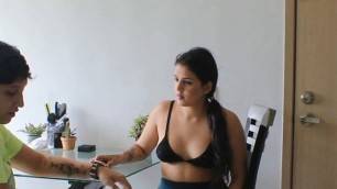 After finding her so sexy for so long, the day finally came to fuck her - porn in Spanish