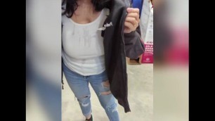 Another Blowjob in Public Store with a Facial and Cum Walk!!