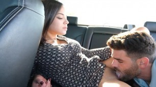 Hot Girl Picked up by Horny Driver and he makes her Pay! Pt. 1