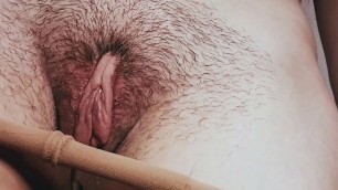 My hairy pussy in stockings