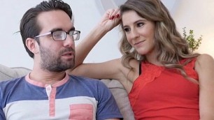PervMom - Mischievous Milf Fucks A Nerd From Dating App While Her Husband Is Away