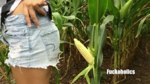 Farmer's Step Daughter Plows the Field ???? Creamed Corn