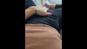 Grinding my Pussy in Leggings