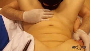 Nurse Fingered with Latex Gloves and Licked to Orgasm POV