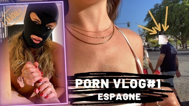 Porn Vlog #1 - Je Suce La Grosse Bite De Mon Cameraman En Espagne , Francaise Baveuse - @lolidarkon