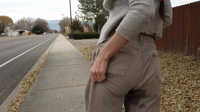 Pissed my Pants Walking down the Street
