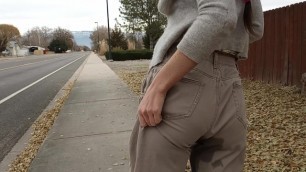 Pissed my Pants Walking down the Street